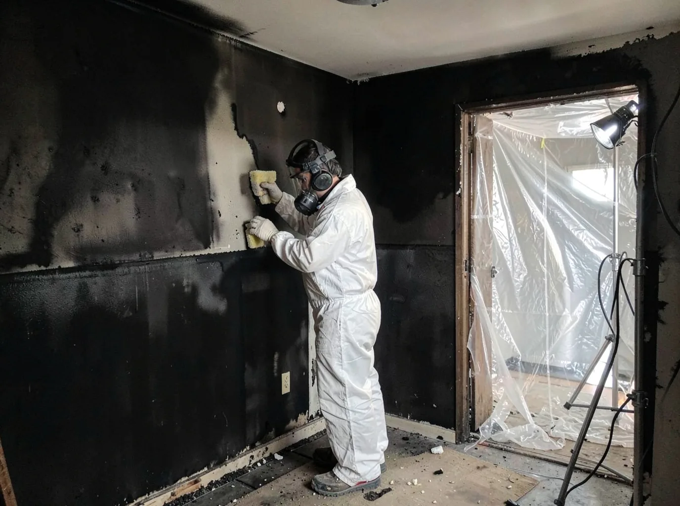 Fire Damage Restoration company in Kenefic, OK